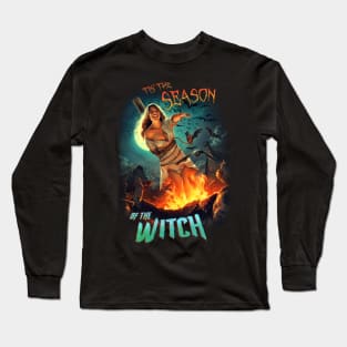 The Witch's Revenge (with Text) Long Sleeve T-Shirt